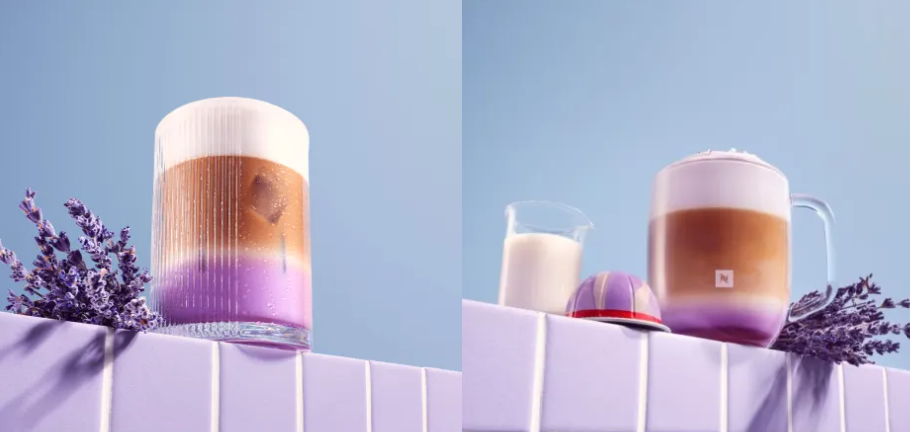 lavande française Provence arôme floral capsule Nespresso French Lavender Vanilla Decaffeinato