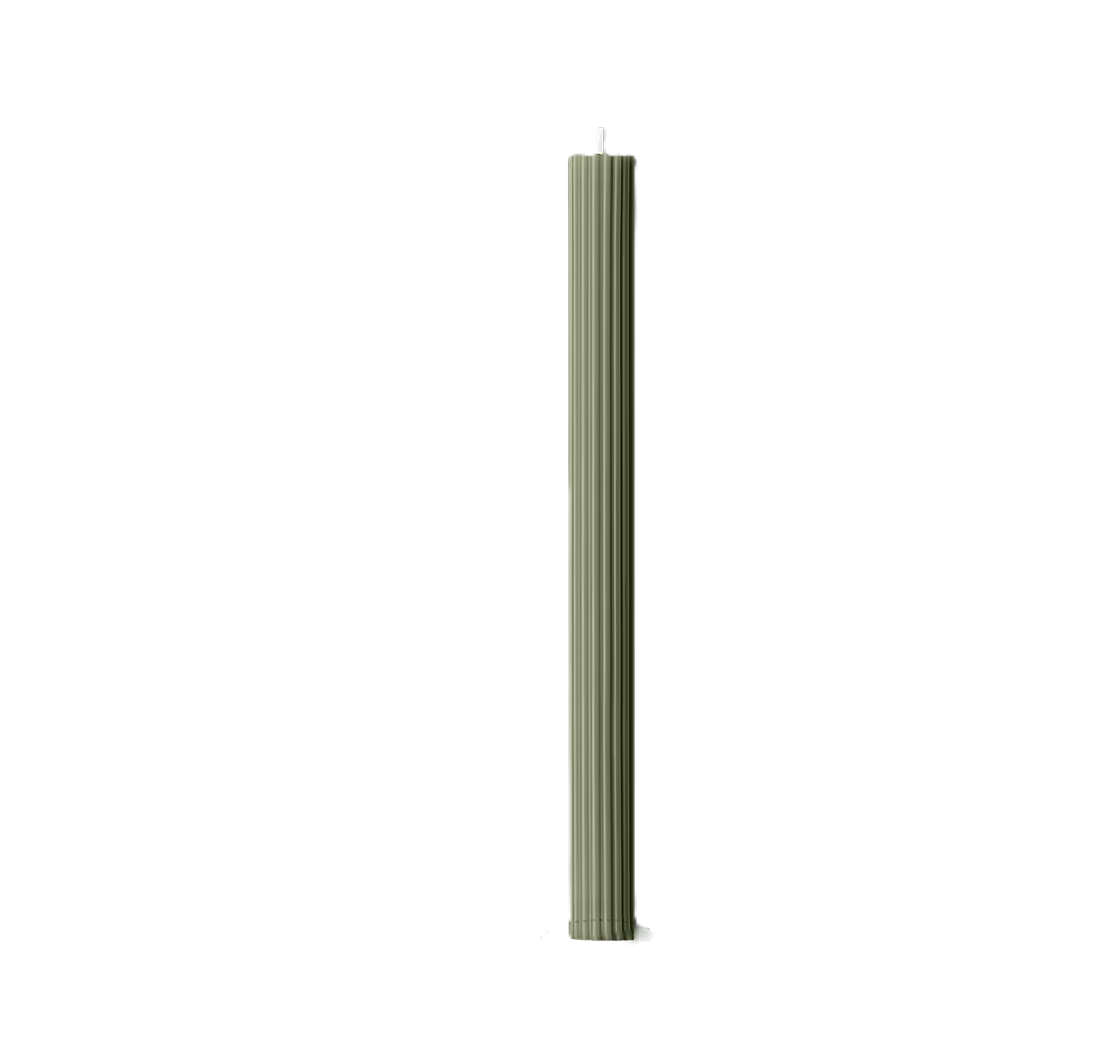 Ribbed Glass Tumbler