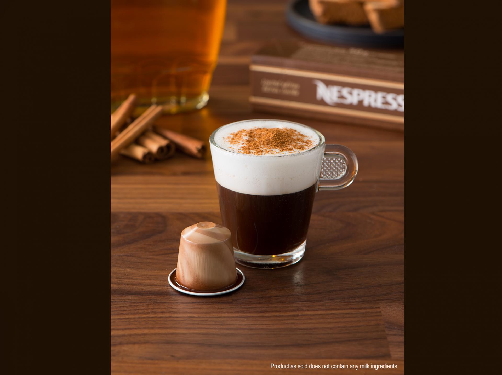 Cappuccino Caramel Almond - Nespresso Recipes