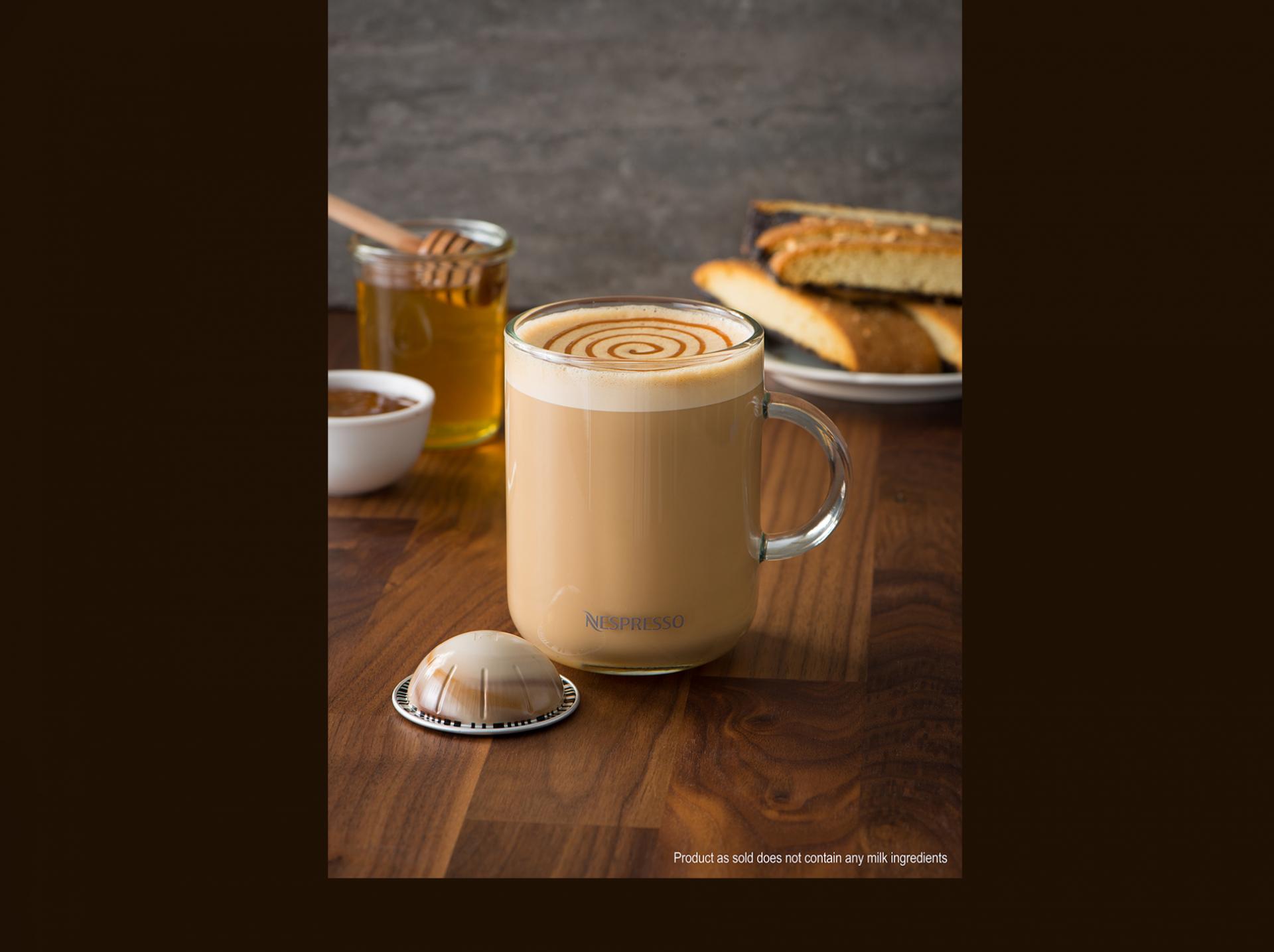 Barista Caramel Honey Latte | Recipes | Nespresso USA - Nespresso