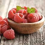 Optional 1 fresh rasberry to garnish