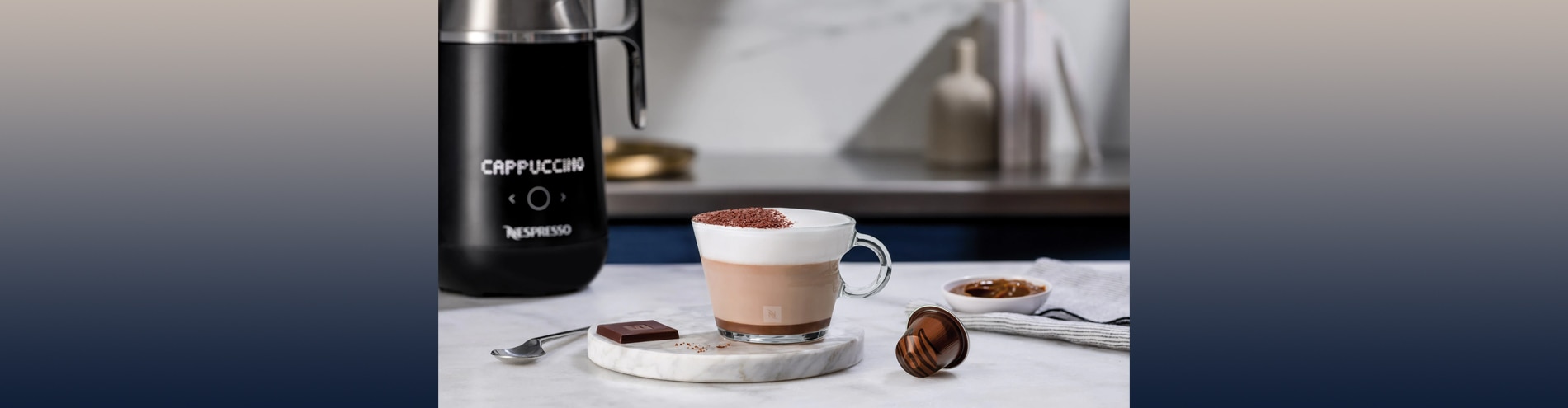 Dolce Truffle Cappuccino - Nespresso Recipes