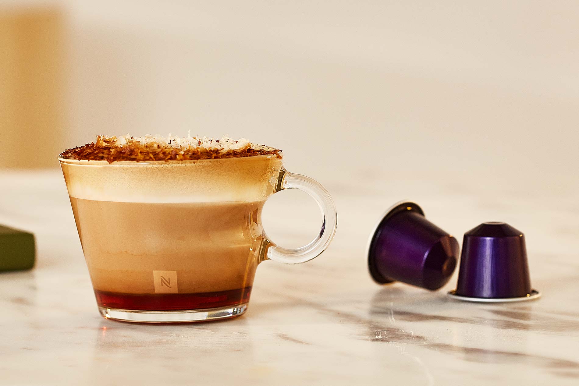 Maple & Hazelnut Cappuccino - Nespresso Recipes