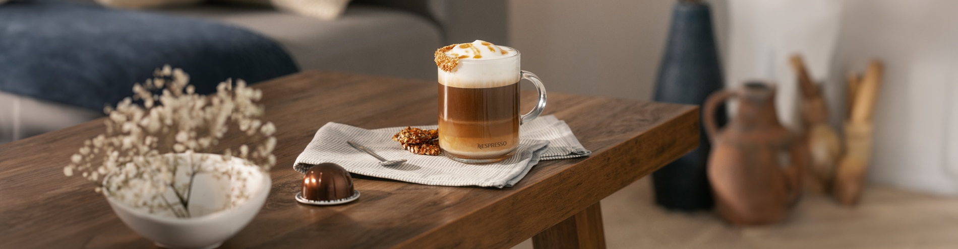 Café Latte Macchiato Caramel - 96 Capsules