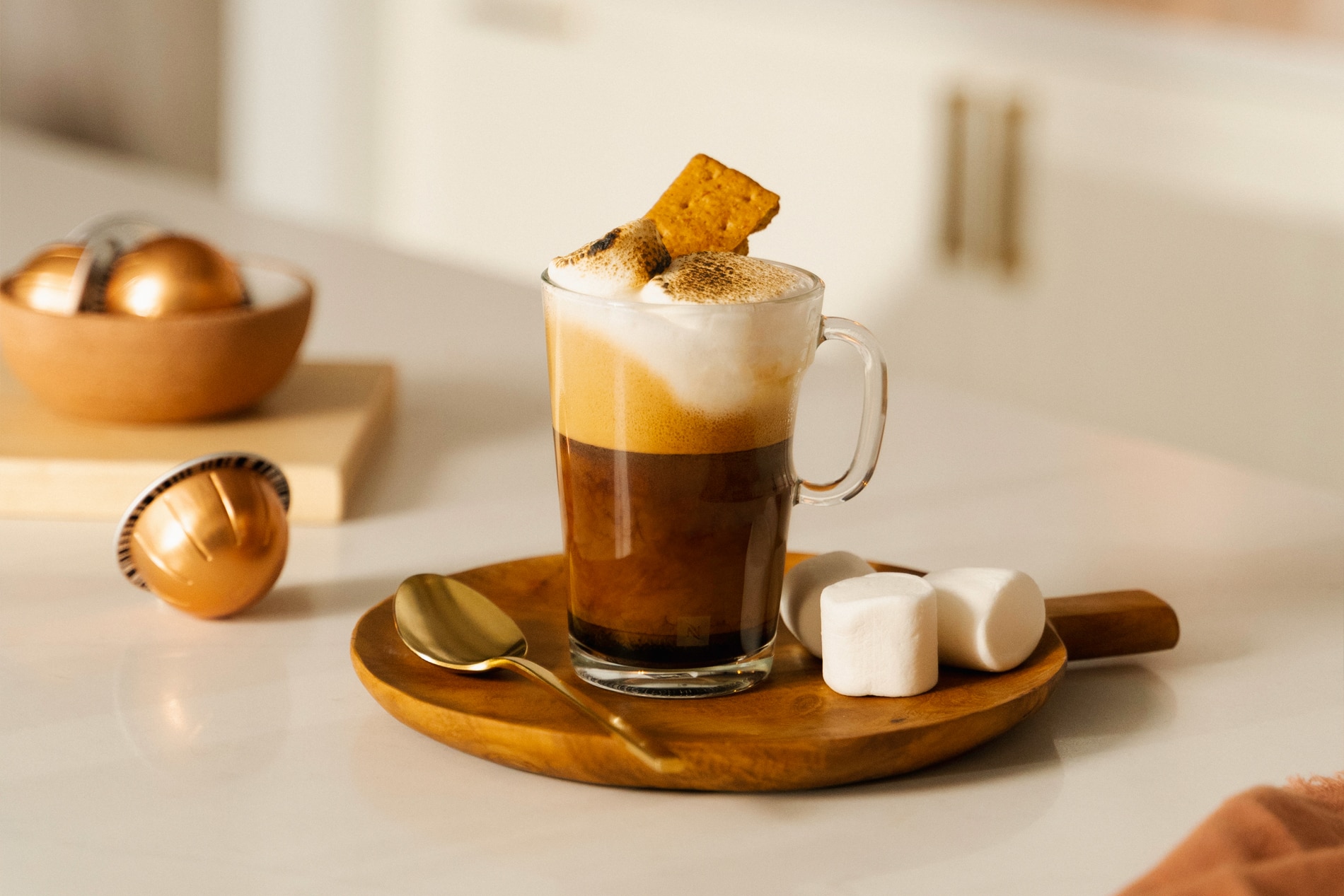 Macchiato à La Guimauve Grillée