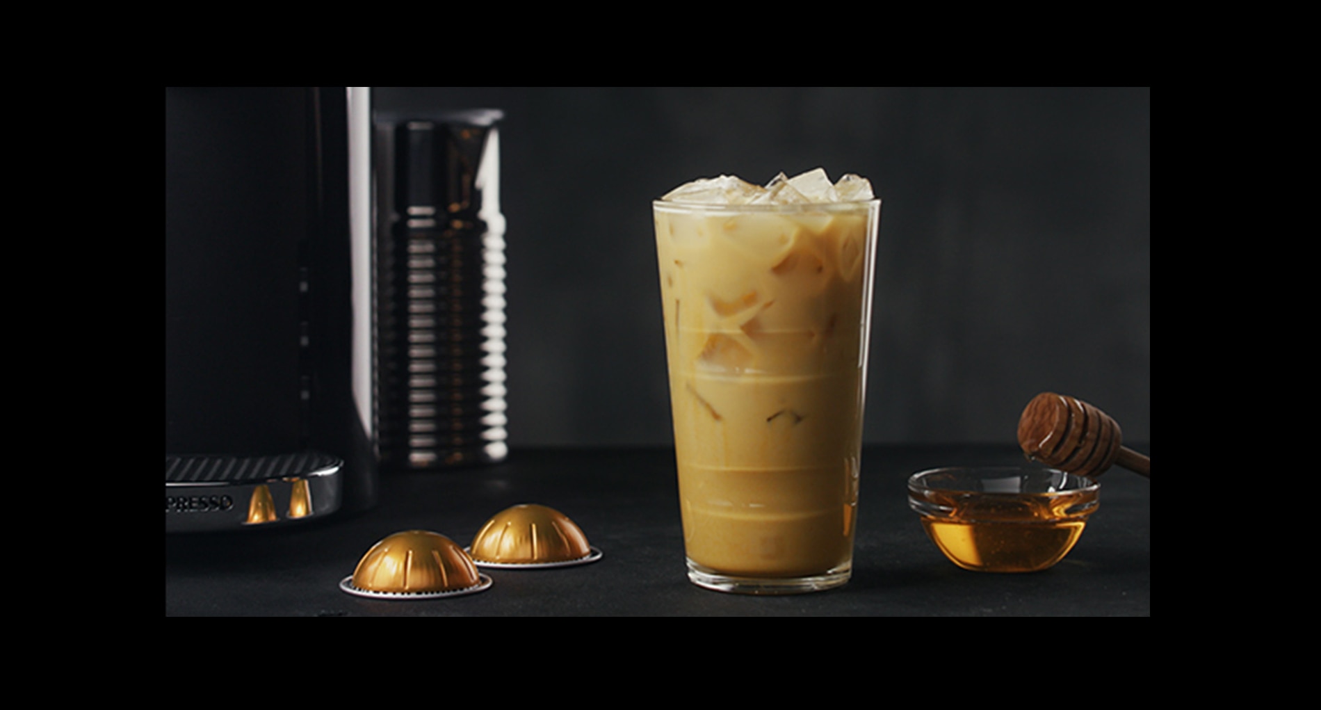 Iced Honey Turmeric Latte