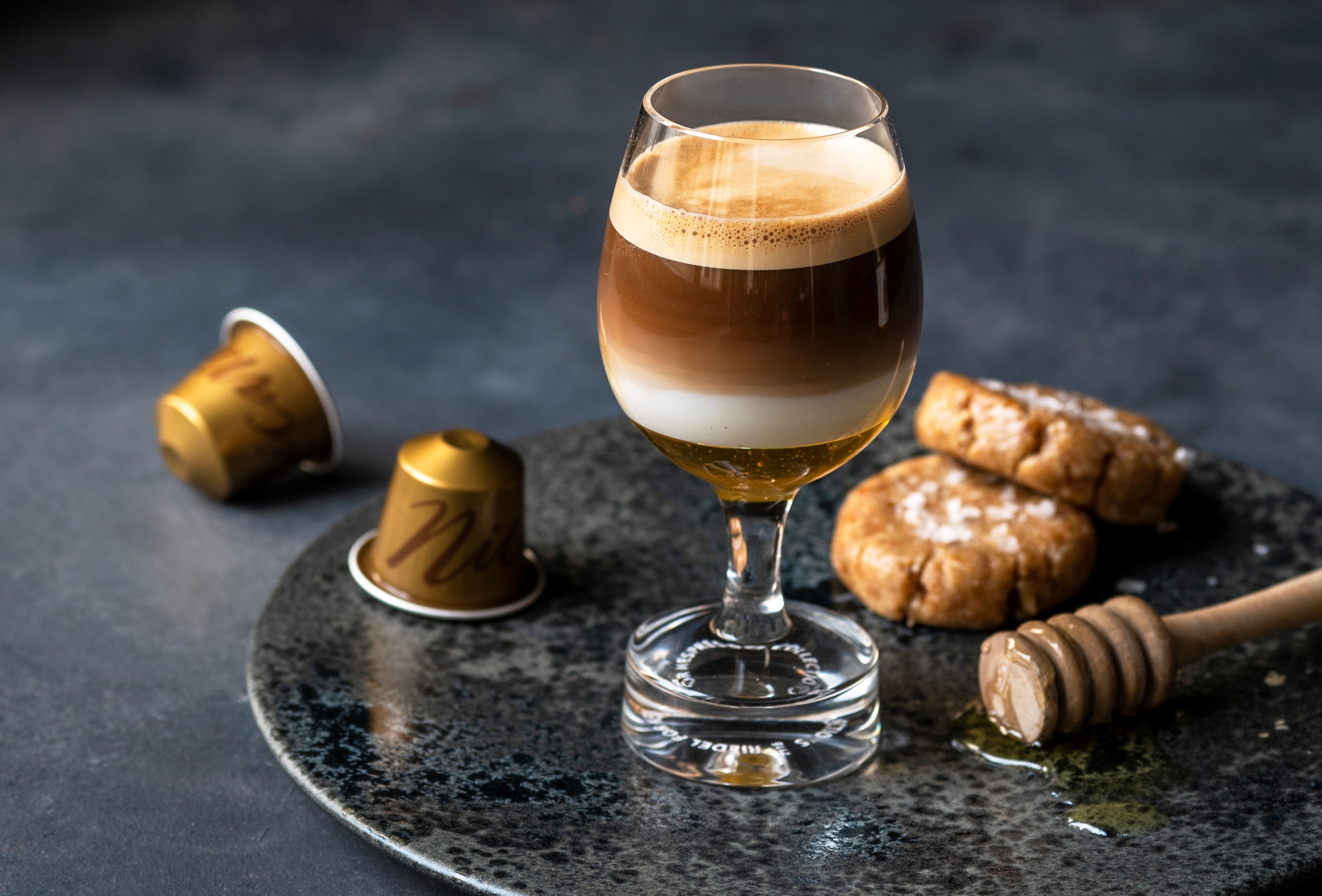 Nespresso Kaffeerezepte - Kleiner Honig Brauner - MASTER ORIGIN ...