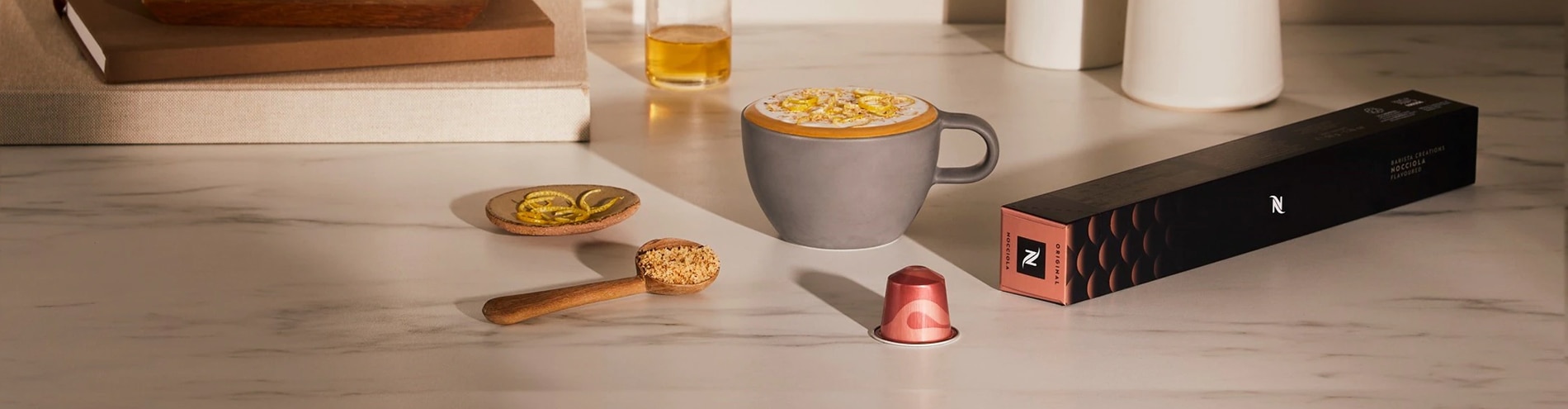 Nocciola Lemon & Agave Cappuccino - Nespresso Recipes
