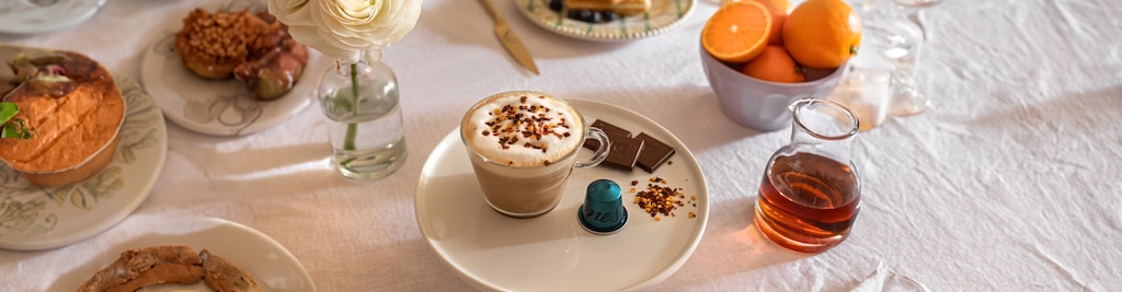 Cappuccino au chocolat épicé
