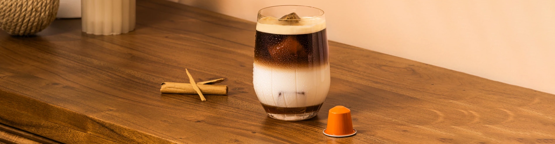 Café glacé Vietnamien à la citrouille