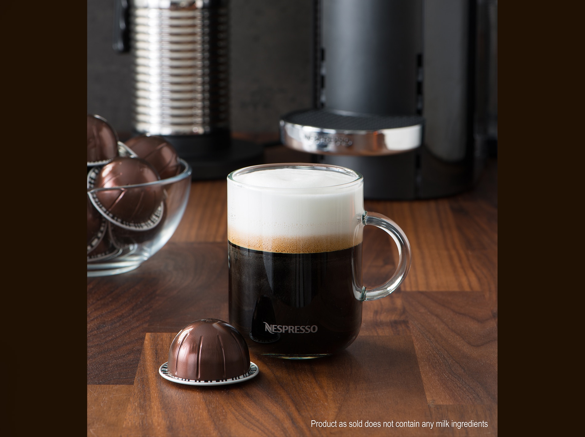 Nespresso Vertuo on ice macchiato - Nespresso Recipes