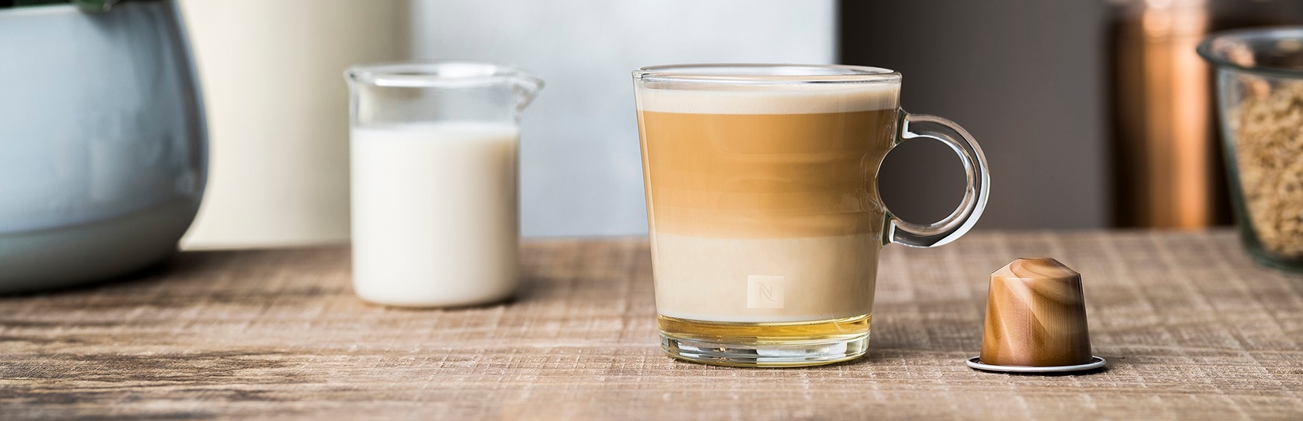 Cappuccino Agave & Lait d'Avoine - Nespresso Recettes