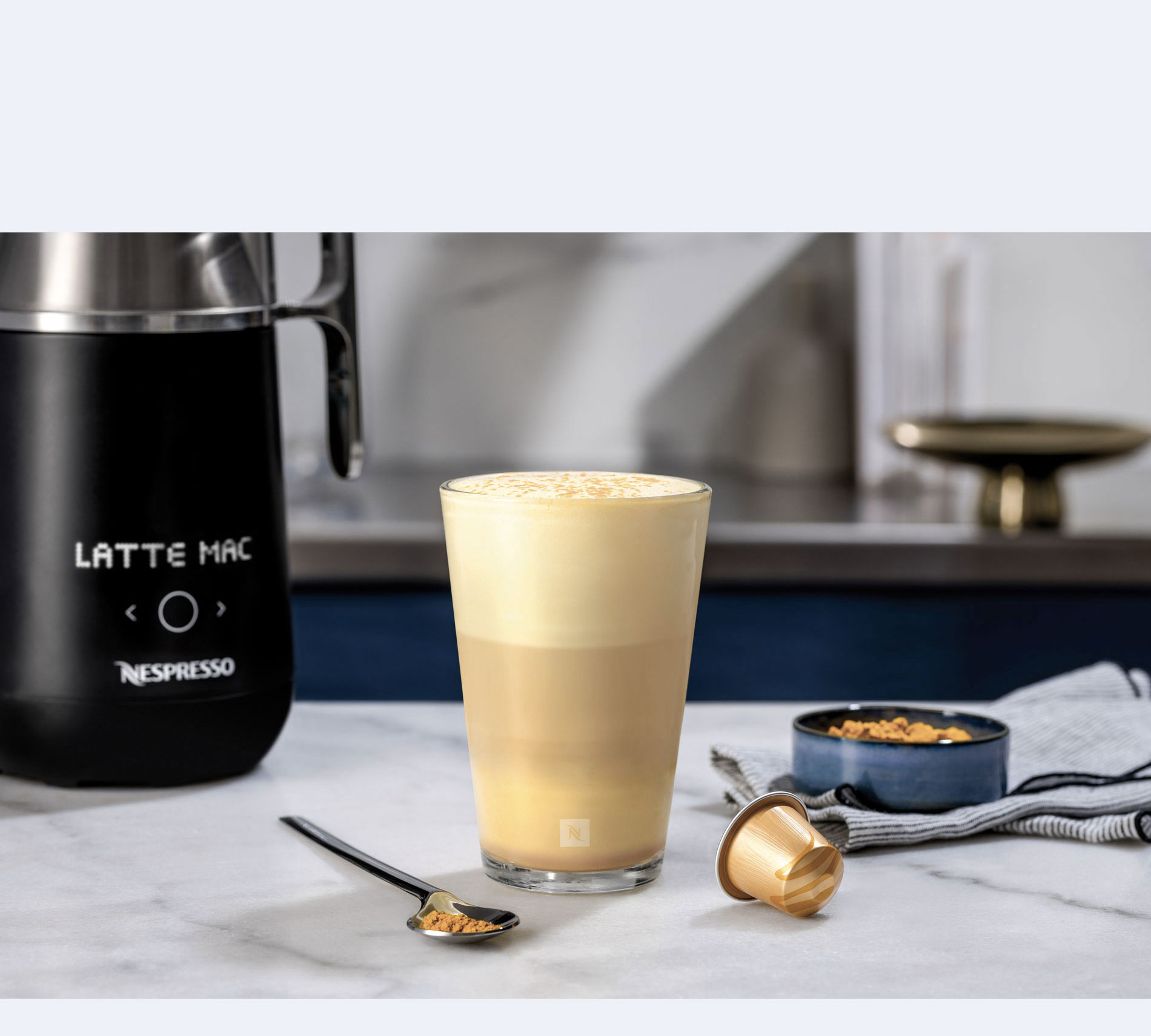 Golden Turmeric Soy Latte Nespresso Recipes