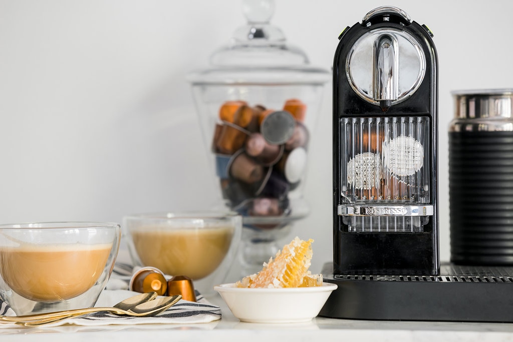 Honey Almond milk coffee recipe Nespresso Recipes