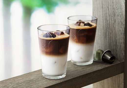 Vanilla Iced Latte Using Nespresso, Recipe