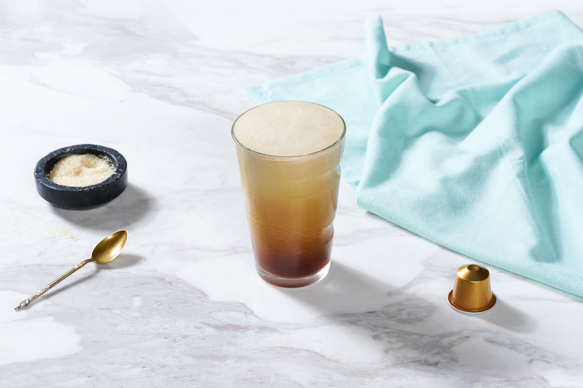 Iced Lungo Macchiato - Nespresso Recipes