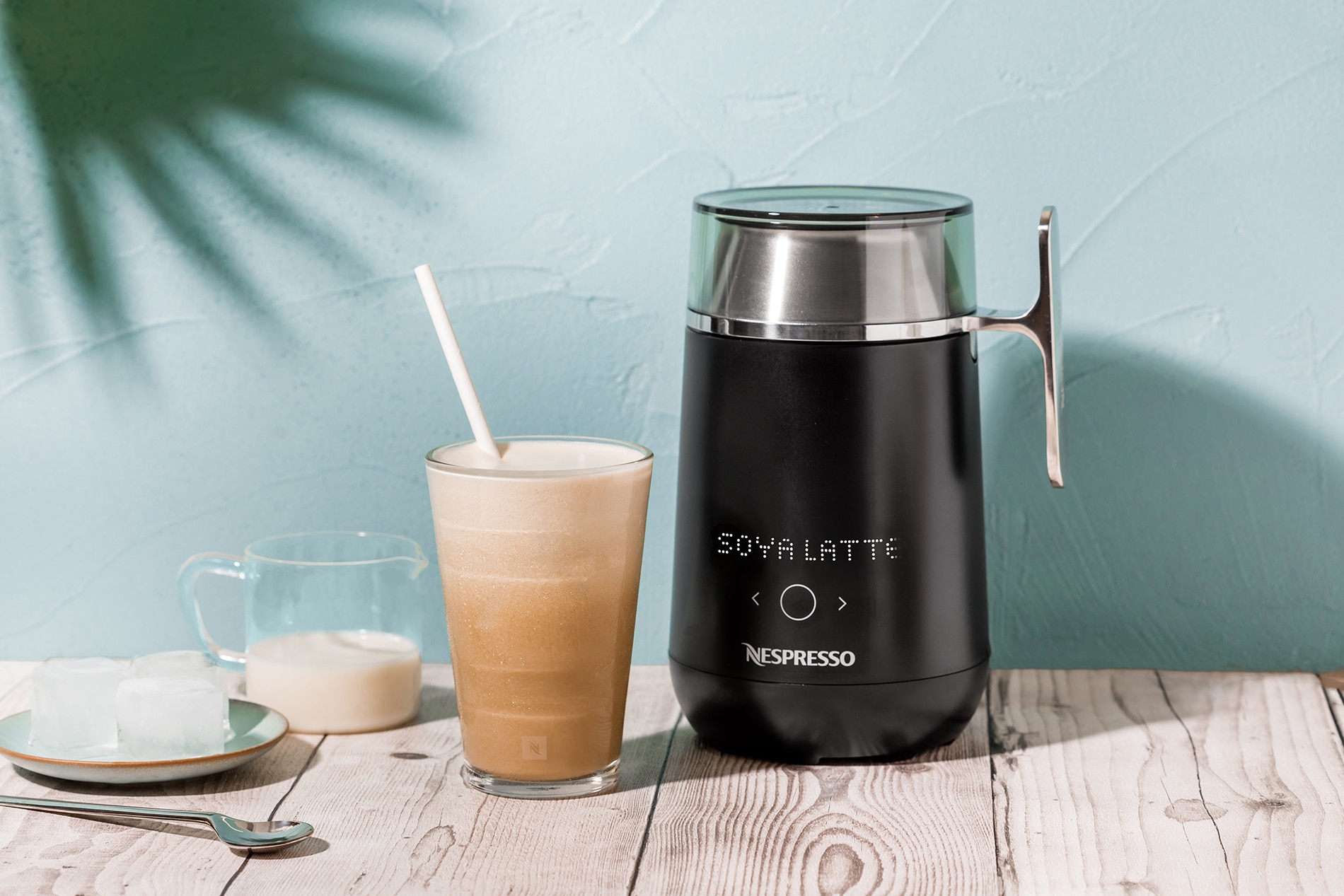 Iced Vanilla Flavored Soya Latte - Nespresso Recipes