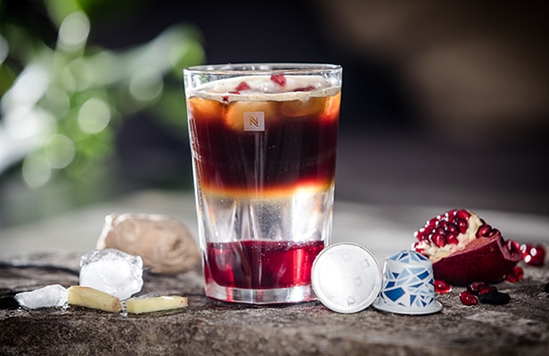 Gránátalmás, tonkababos espressotonic