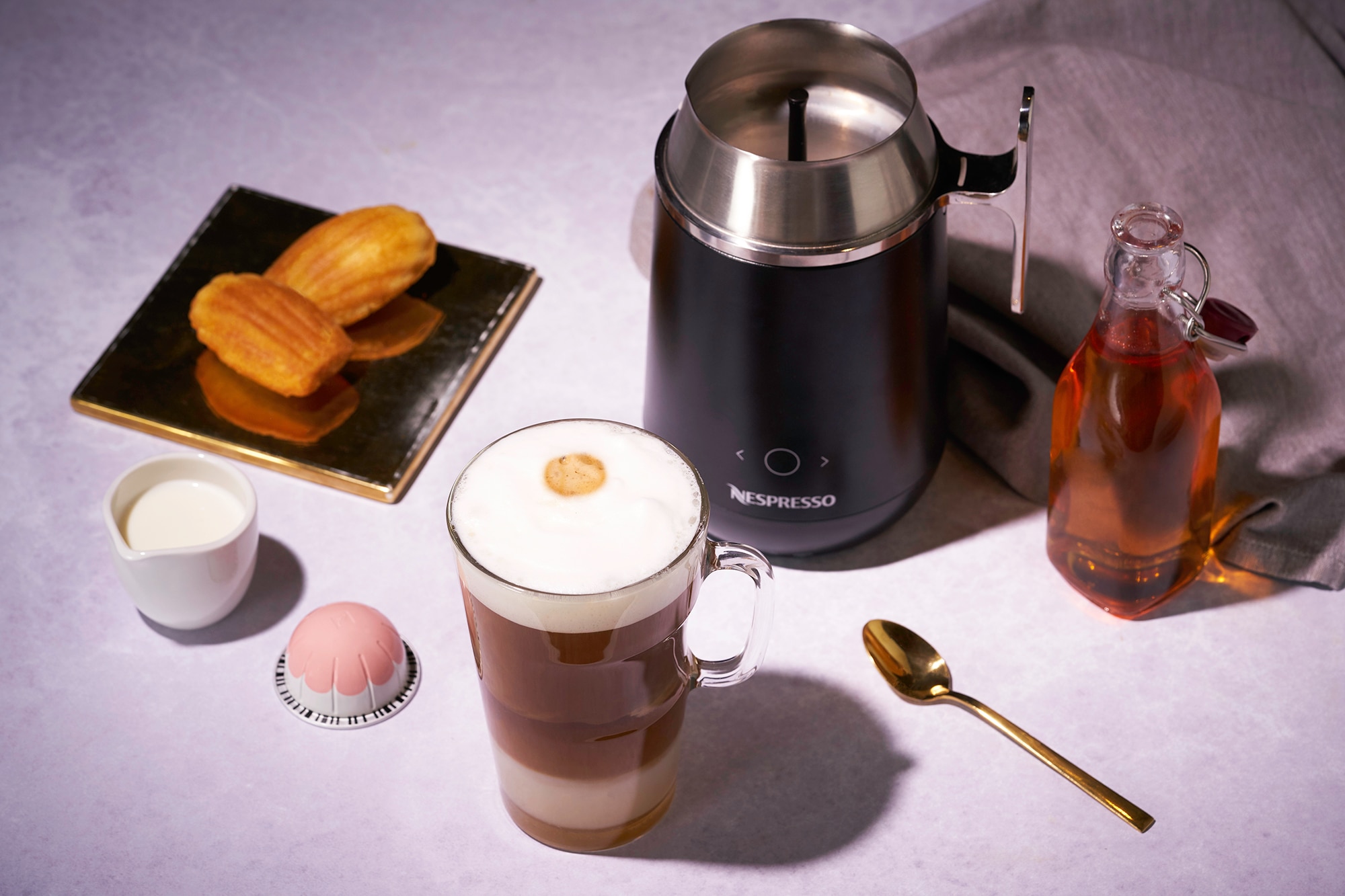 Variations Paris Madeleine Cold Almond Nespresso Recipes