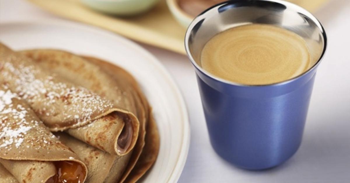 Double Espresso with Coffee Pancakes - Nespresso Recipes