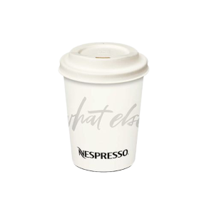 أكواب ورقية مع غطاء (4 أونصات)