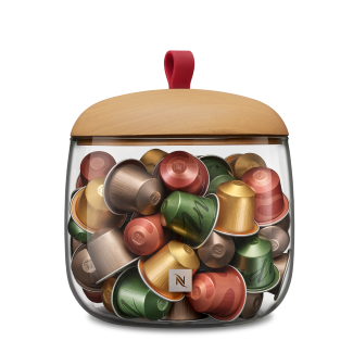 DISPLAY Mia Dispenser with Wooden Lid