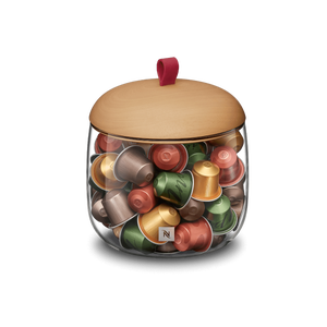 Display Mia Dispenser with Wooden Lid