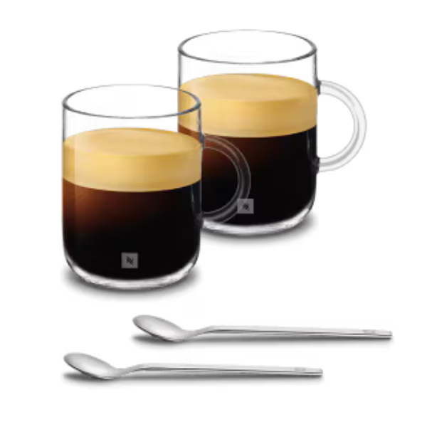 Vertuo Mug Small Set x 2 (Cup & Spoon)