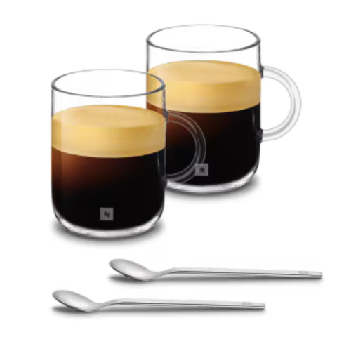 Vertuo Mug Small Set x 2 (Cup & Spoon)