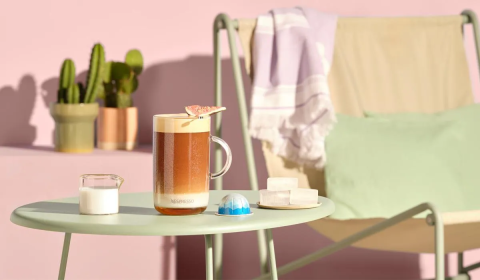 Fig Oat Iced Coffee