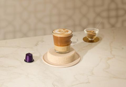 Spiced Tahini Cappuccino