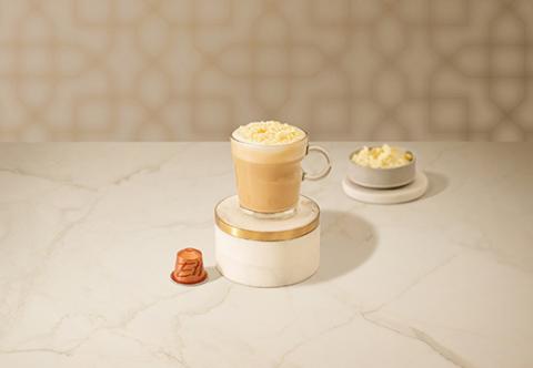 Saffron and White Chocolate Viennois
