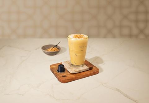 Creamy Mango Iced Latte