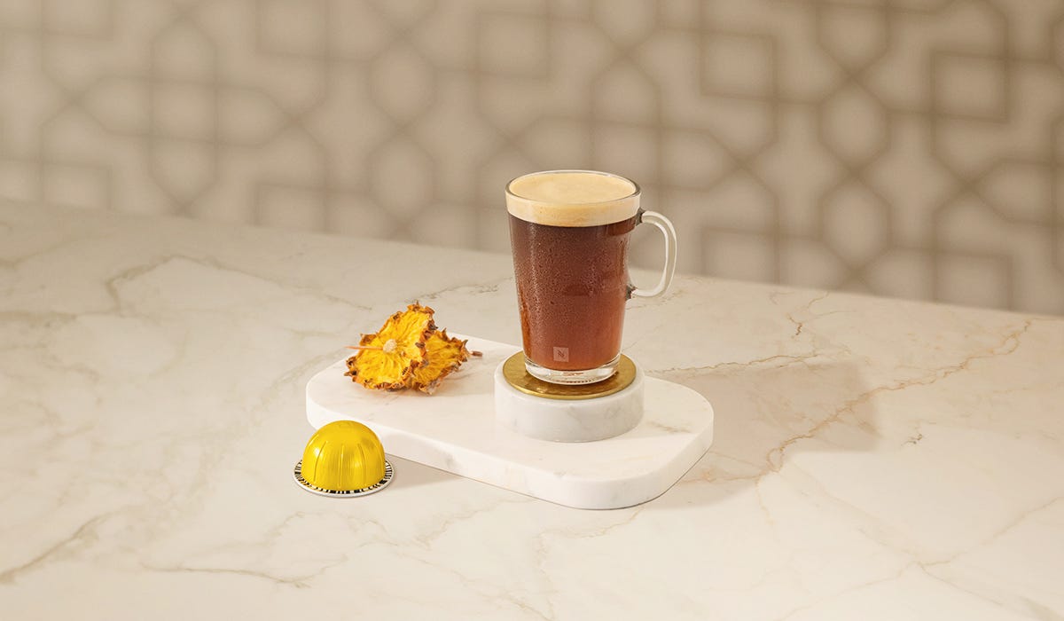 Refreshing Tropical Lungo Coffee Recipe