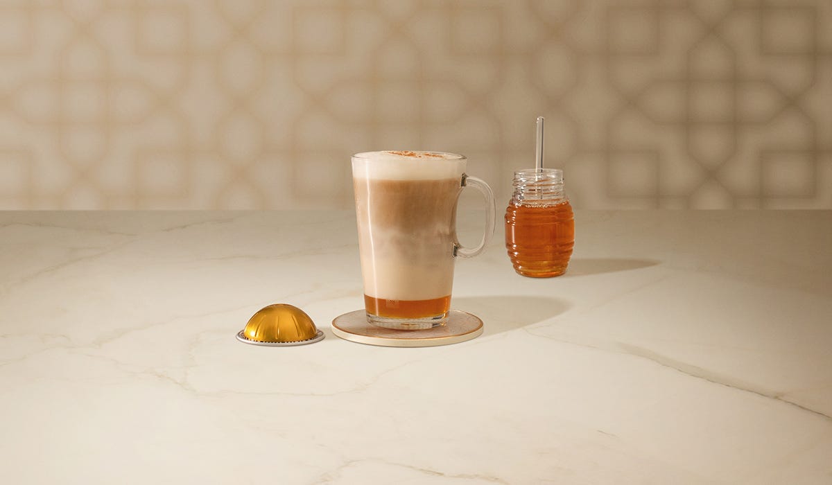 Almond and Honey Latte Coffee Recipe