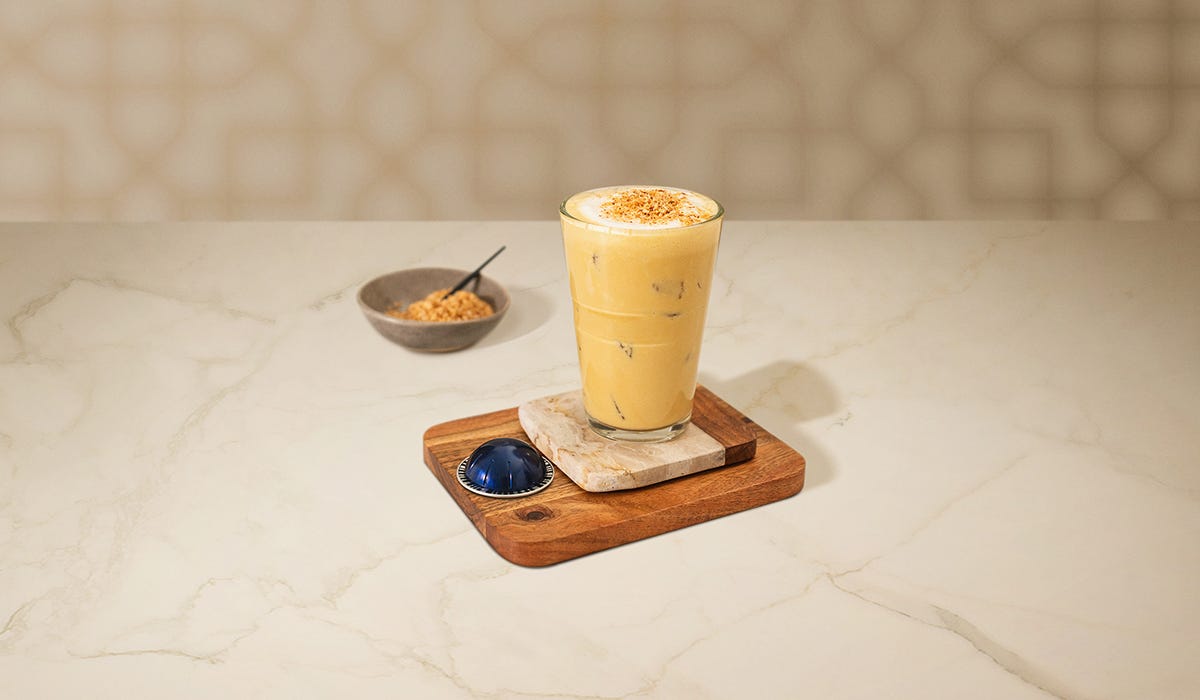 Creamy Mango Iced Latte Recipe