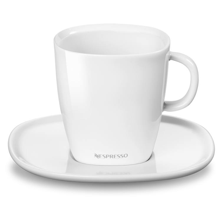 Lume Pro Lungo Cups + Saucers