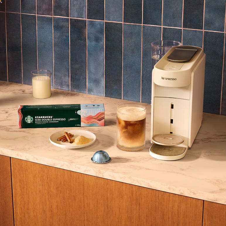 Starbucks&reg; Iced Double Espresso Brown Sugar Cinnamon capsules