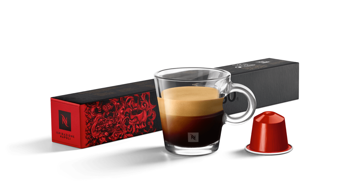 Nespresso Ispirazione Italiana Napoli 7箱 Ispirazione Napoli Coffee Capsule - Italian Coffee - Nespresso USA