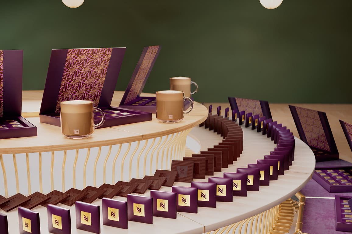 Dark Chocolate with Cocoa Nibs - Nespresso™ USA