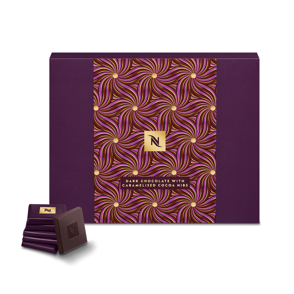 ダークチョコレート キャラメライズド カカオニブ | コーヒー