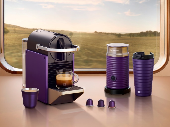 Coffee Machine Nespresso Purple Nespresso Pixie Purple Antaki Group