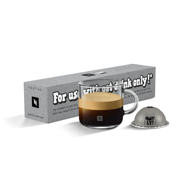 Coffee Capsule Nespresso Vertuo Pods Latte Oatly Barista Edition