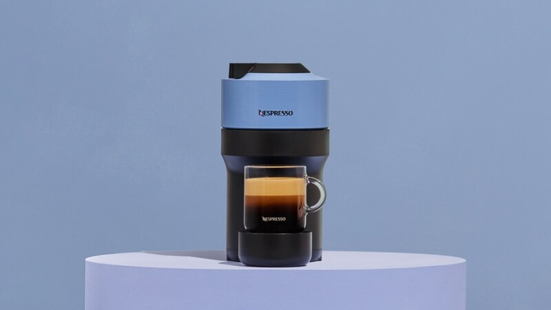 Nespresso エスプレッソマシン 黒 ネスプレッソ「ヴァーチュオ」が 