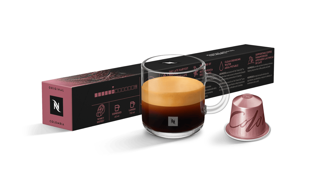 Colombian Coffee - Late Harvest Arabica Coffee - Nespresso ®