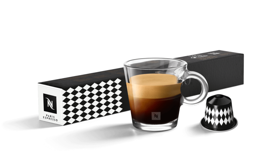 Nespresso Paris Black Original Coffee Pods Nespresso MY