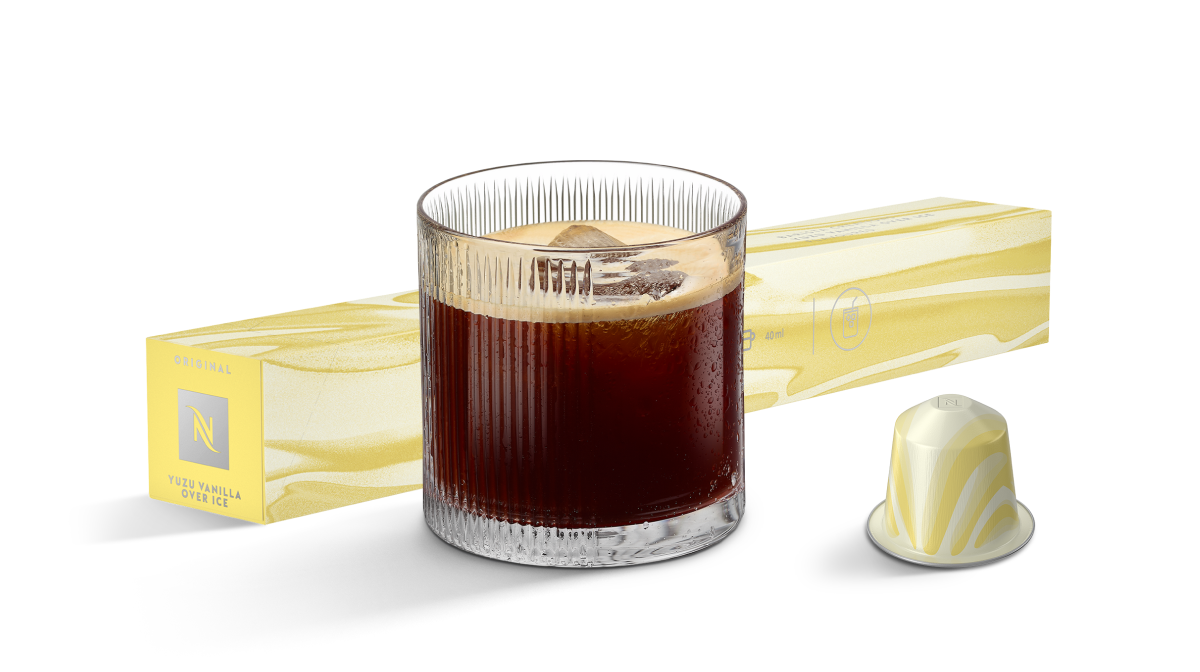 Yuzu Vanilla Over Ice