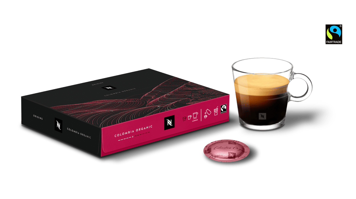 Nespresso Colombia Organic 4ケースセット Colombia Organic Coffee Capsule Box - Origins - Nespresso Pro USA