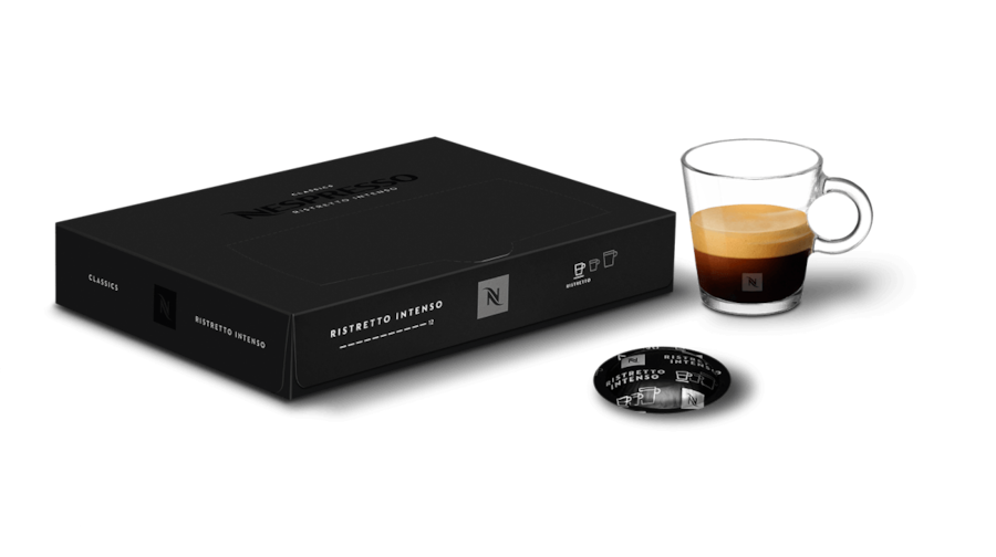 Ristretto Intenso 芮斯崔朵-特濃(盒裝50顆) | Nespresso 台灣商用咖啡方案
