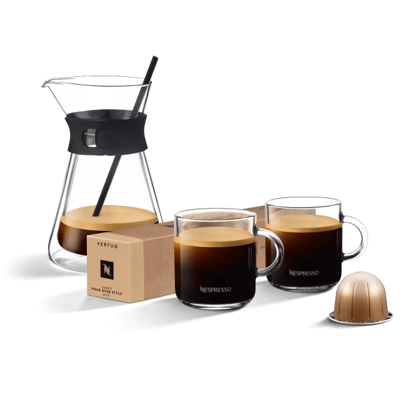 Carafe Pour Over Starter Pack For Vertuo Nespresso USA